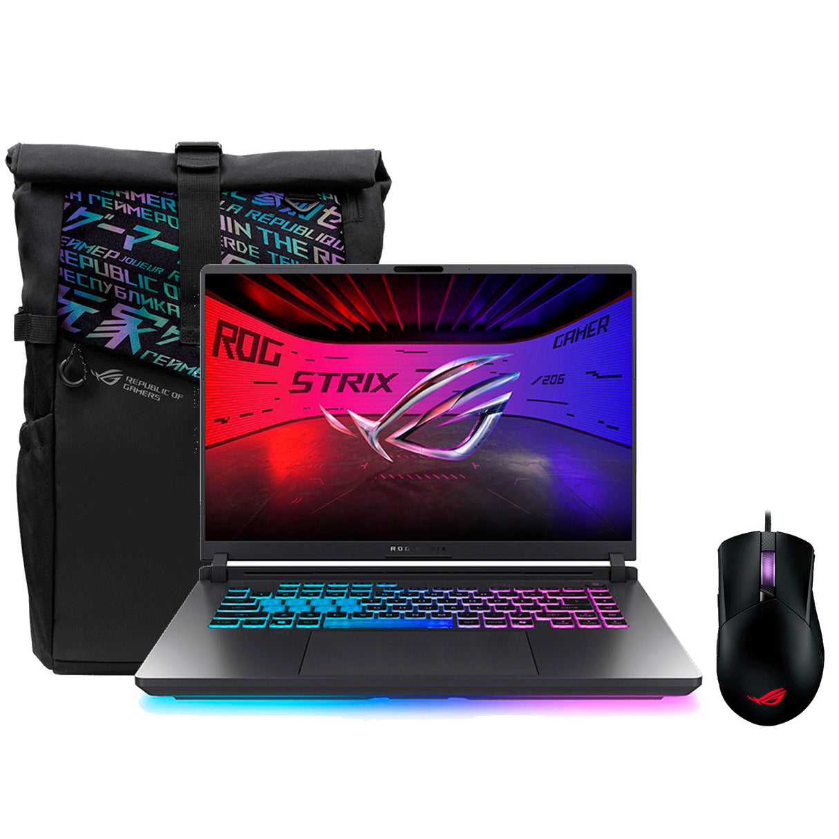 Laptop Asus ROG Strix G16 (2025) G615JMR-RV017W Intel Core i9 14900HX Ram 16GB Disco 1TB SSD Video RTX 5060 8GB 16" WUXGA Windows 11 (90NR0LB1-M000J0)