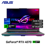 Laptop Asus ROG Strix G814JI-CS94 (2023) Intel Core i9 13980HX Ram 16GB Disco 1TB SSD Video Nvidia RTX 4070 8GB 18" WUXGA Windows 11