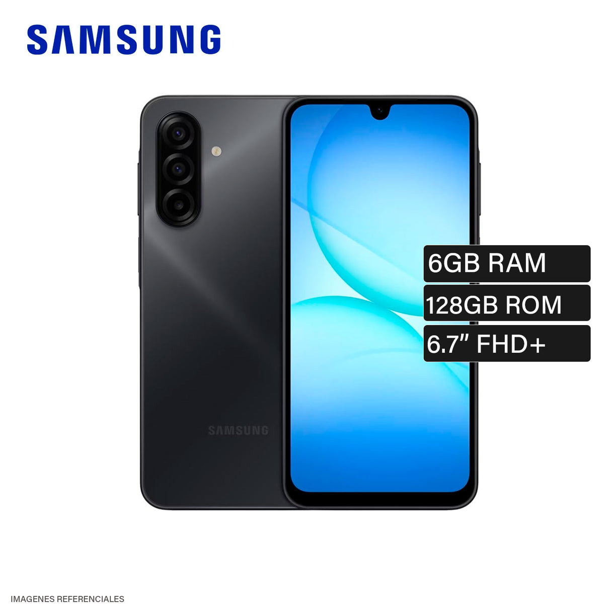 Celular Samsung Galaxy A17 4G Almacenamiento 128GB Ram 6GB 6.7" Android 15 (SM-A175F/DS)