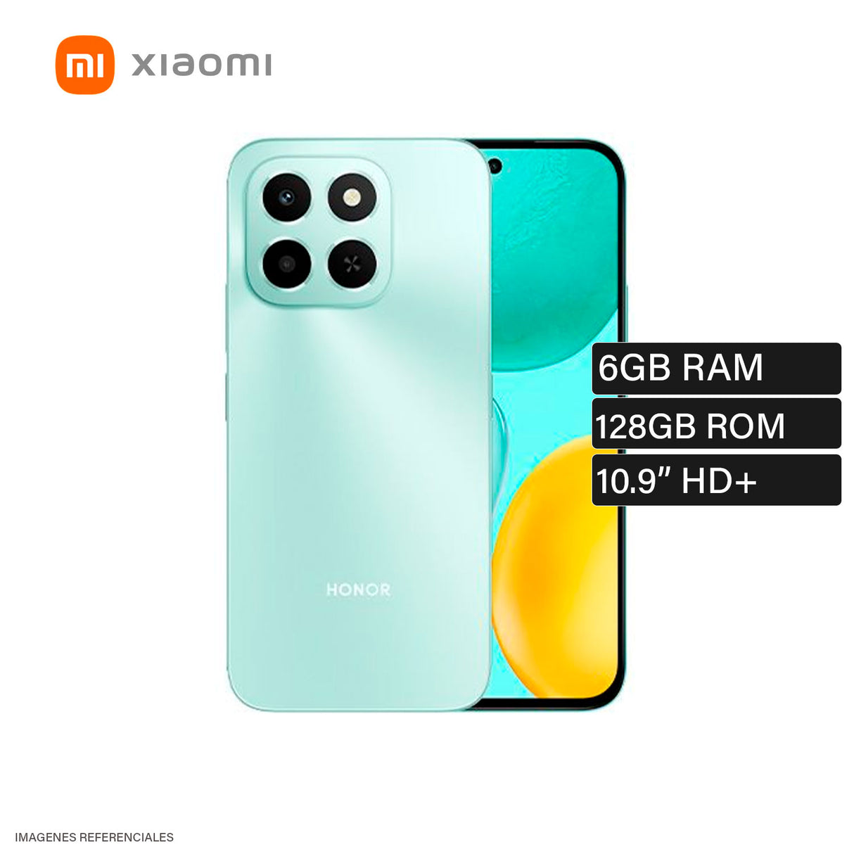 Celular Honor X6C 6.61" HD+ 50 MP MagicOS 9.0 (basado en Android 15)