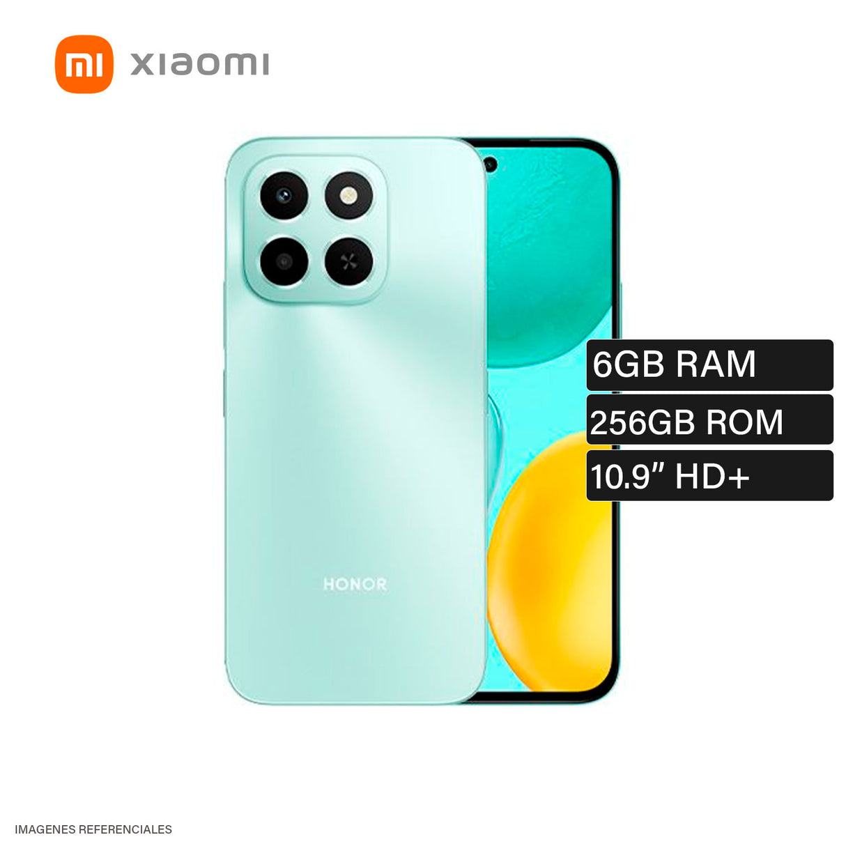 Celular Honor X6C 6.61" HD+ 50 MP MagicOS 9.0 (basado en Android 15)