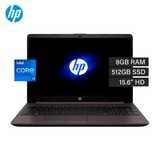 Laptop HP 250 G9 Intel Core i7 1255U Ram 8GB Disco 512GB SSD 15.6" HD FreeDos
