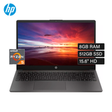 Laptop HP 255 G10 Ryzen 5 7520U RAM 8GB Disco 512GB SSD 15.6" HD FreeDos