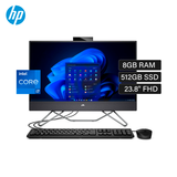 HP AIO Pro 240 G9 Intel Core i7 1255U RAM 16GB SSD Disco 512GB 23.8" FHD Windows 11 PRO