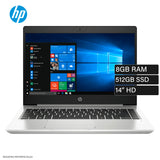 Laptop HP ProBook 440 G7 Intel Core i5-10210U RAM 8GB Disco 512GB SSD 14" HD Windows 10 Pro Open Box