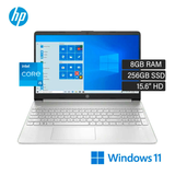 Laptop HP 15-DY2053LA Intel Core i5 1135G7 Ram 8GB Disco 256GB SSD 15.6" HD Windows 11