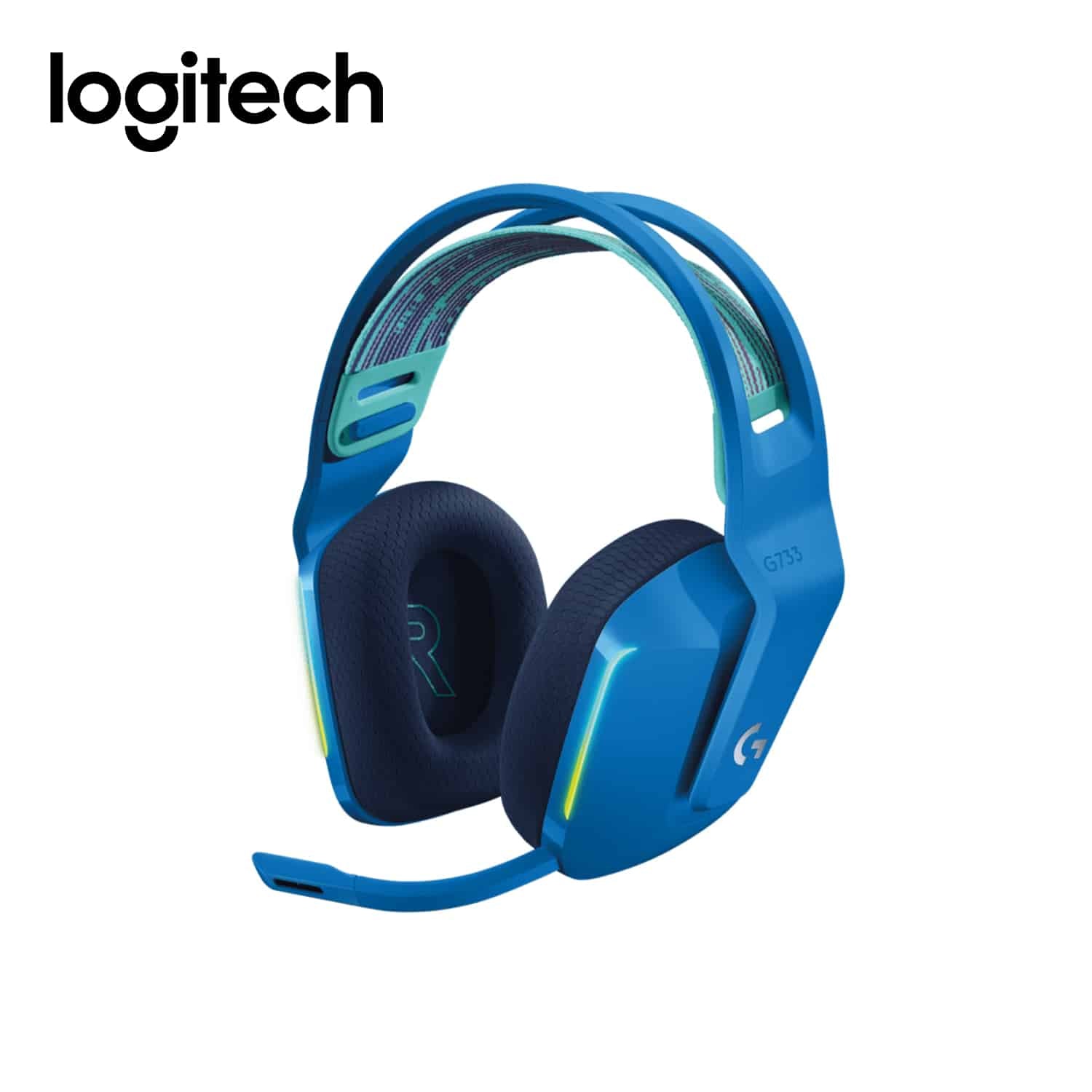 Audífono Logitech Headset G733 Wireless Gaming Azul – RYM Portátiles Perú