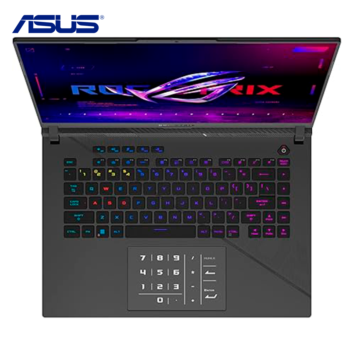 Laptop Asus ROG Strix G16 (2024) G614JIR-XS96 Intel Core i9 14900HX RAM 32GB Disco 1TB SSD Video  Nvidia RTX 4070 8GB 16" QHD