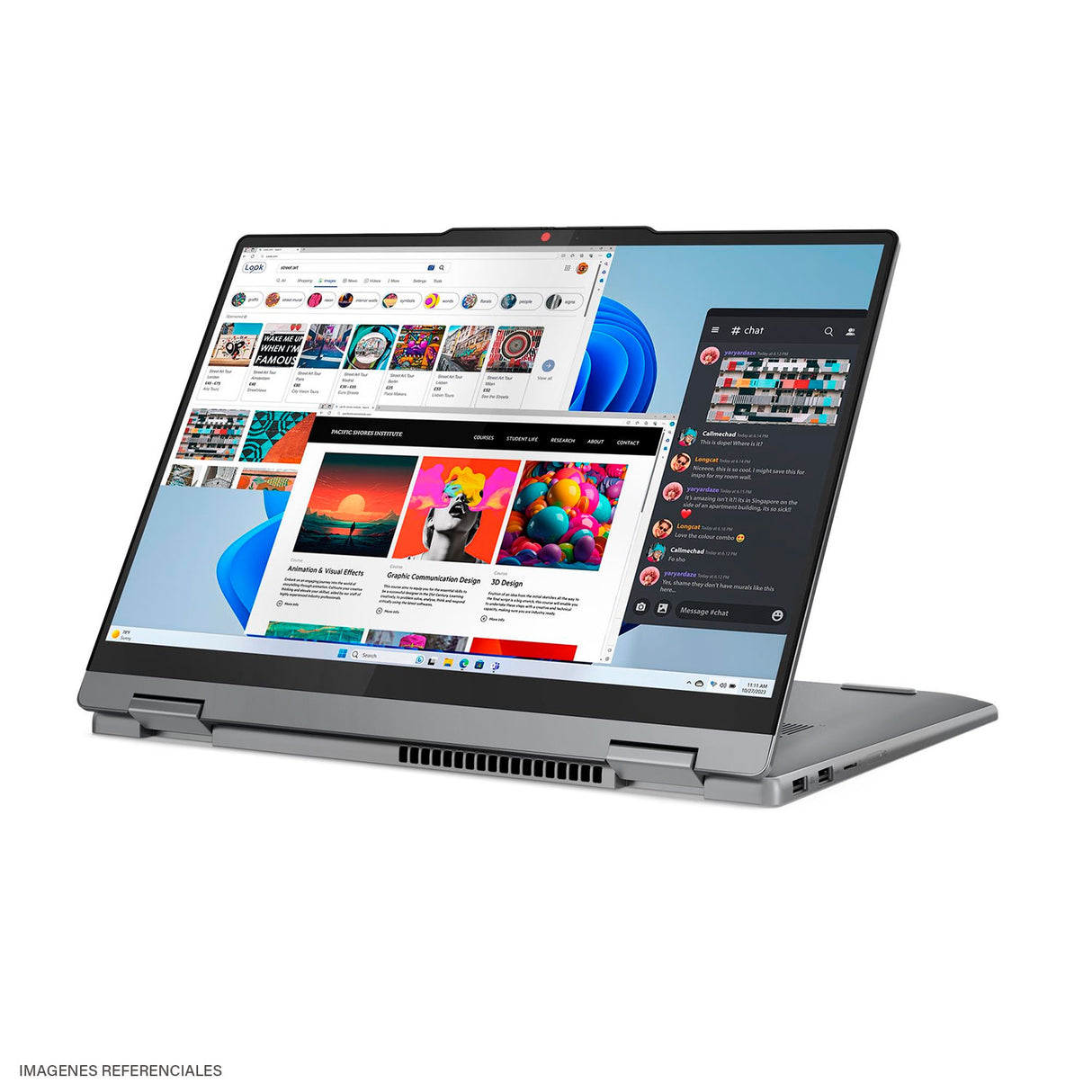 LAPTOP LENOVO IDEAPAD 5 2-IN-1 14AHP9 RYZEN 7 8845HS RAM 16GB DISCO 512GB SSD 14" WUXGA WINDOWS 11 (83DR005ULM)