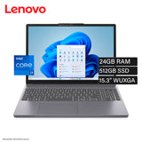 Laptop Lenovo IdeaPad Slim 3 15IRH10 Intel Core i7 13620H RAM 24GB Disco 512GB SSD 15.3″ WUXGA FreeDOS (83K100KFLM)