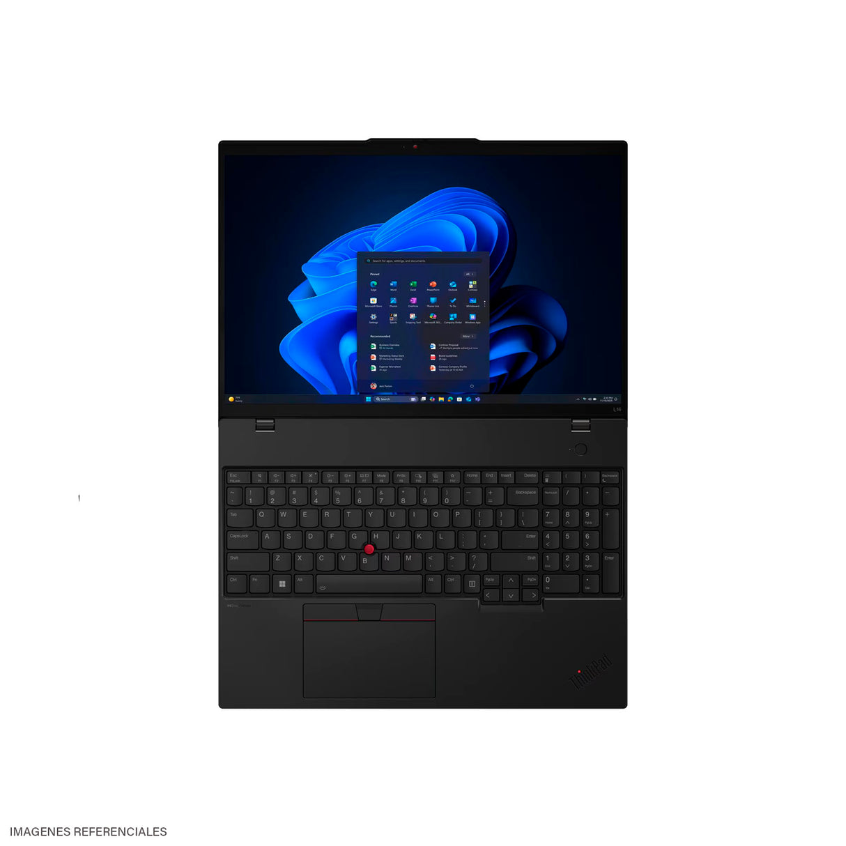 Laptop Lenovo ThinkPad L16 Gen 2 Intel Core Ultra 7 255U Ram 16GB Disco 1TB SSD 16'' WUXGA Windows 11 Pro (21SB000MLM)