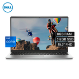 Laptop Dell Inspiron 15  3520 Intel Core i7 1255U RAM 8GB Disco 512GB SSD 15.6" FHD Windows 11 Pro