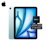 iPad Air A2902 M2 Almacenamiento 256GB SSD 11" Retina año 2024 Blue
