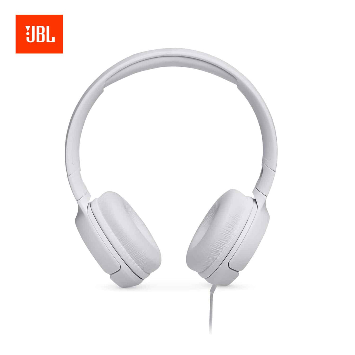 Auriculares JBL T500 Wired On-ear White