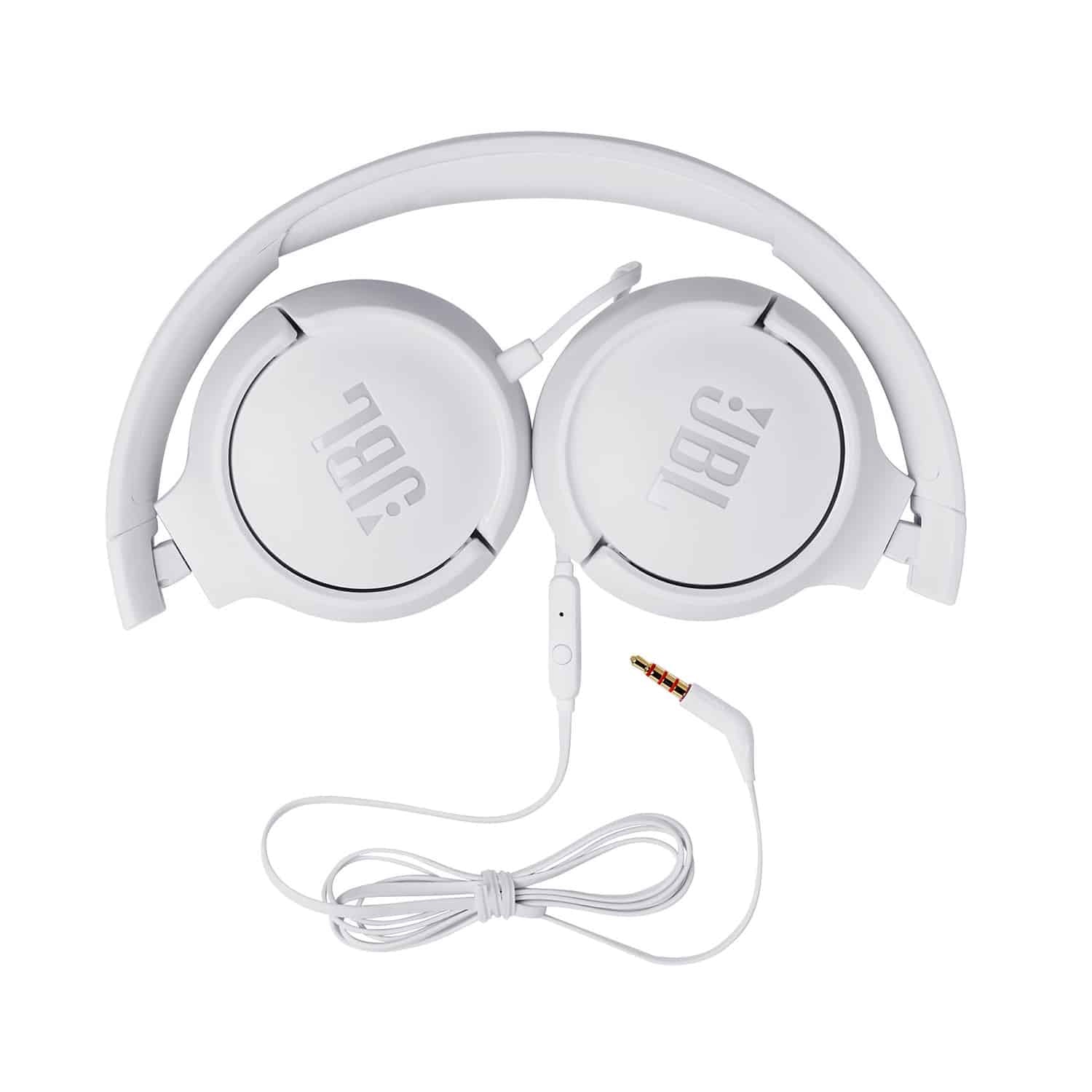 Auriculares JBL T500 Wired On ear White RYM Port tiles Per