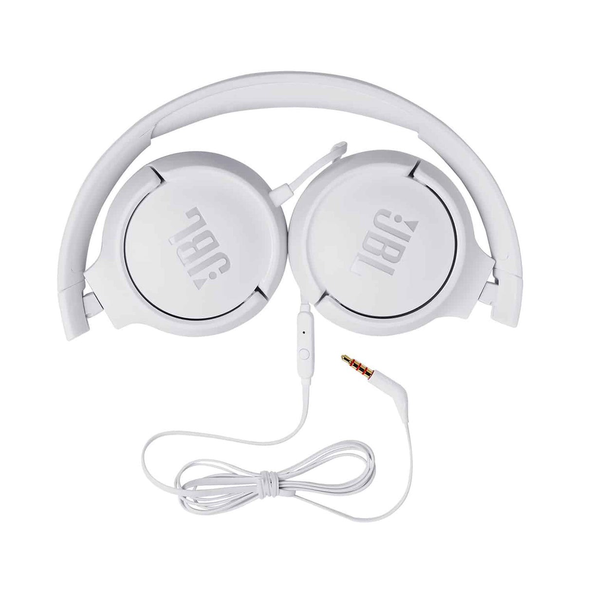 JBL T500 AURICULAR ON-EAR CON CABLE - Blanco — Cover company