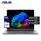 Laptop ASUS ExpertBook P3 P3606CCAP-MB0230 Intel Core Ultra 5 225H Ram 16GB Disco 512GB SSD 16" WUXGA FreeDOS (90NX0AL1-M00810)
