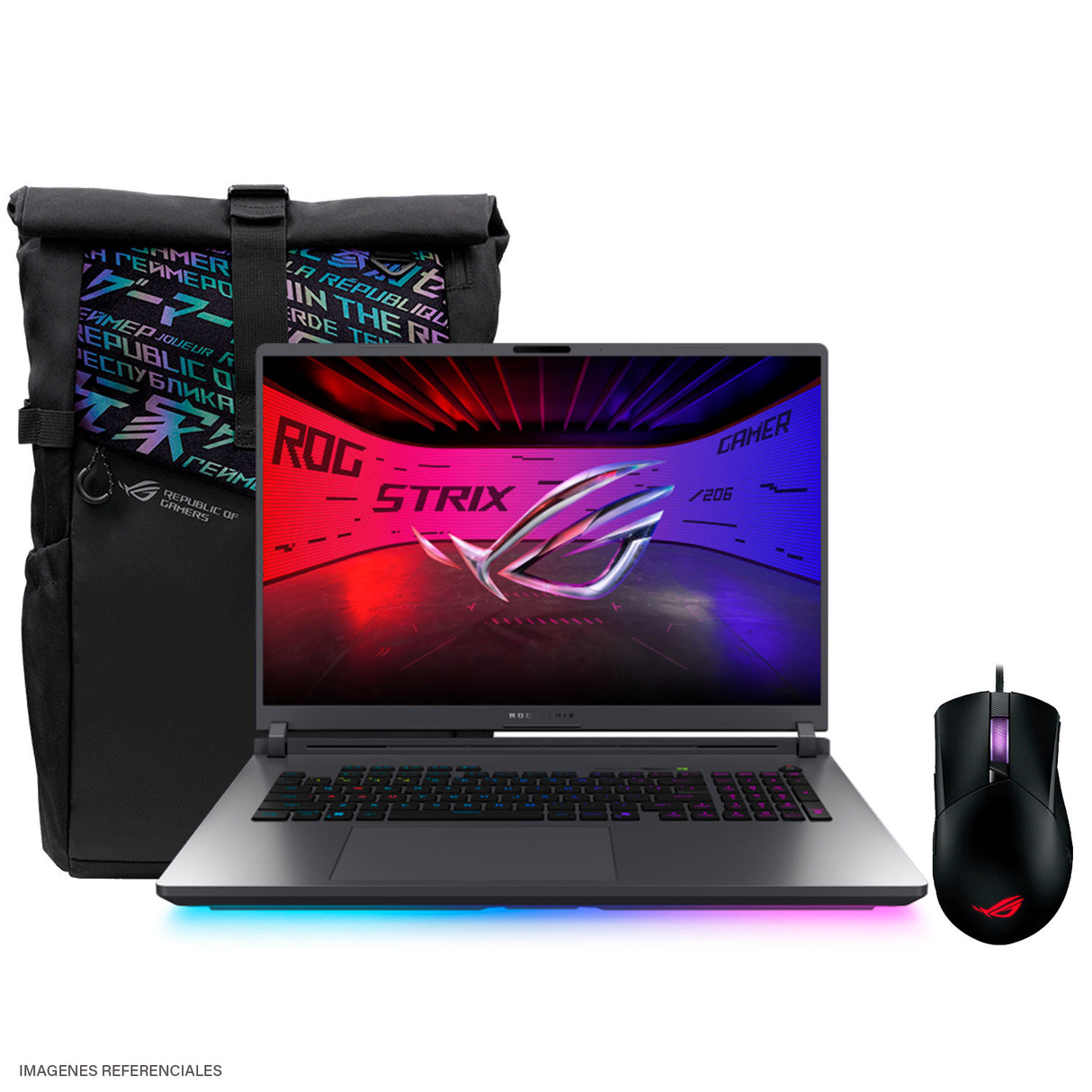 Laptop ASUS ROG Strix G18 G815LW-S9181W Intel Core Ultra 9 275HX Ram 32GB Disco 1TB SSD NVIDIA RTX 5080 16GB 18″ WQXGA 2.5K Windows 11