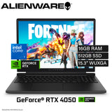 Laptop Dell Alienware 15 DA15265 AMD Ryzen 5 220 Ram 16GB Disco 512GB SSD NVIDIA RTX 4050 6GB 15.3" WUXGA Windows 11 Home (LDA15265-5263BLK-PUS)
