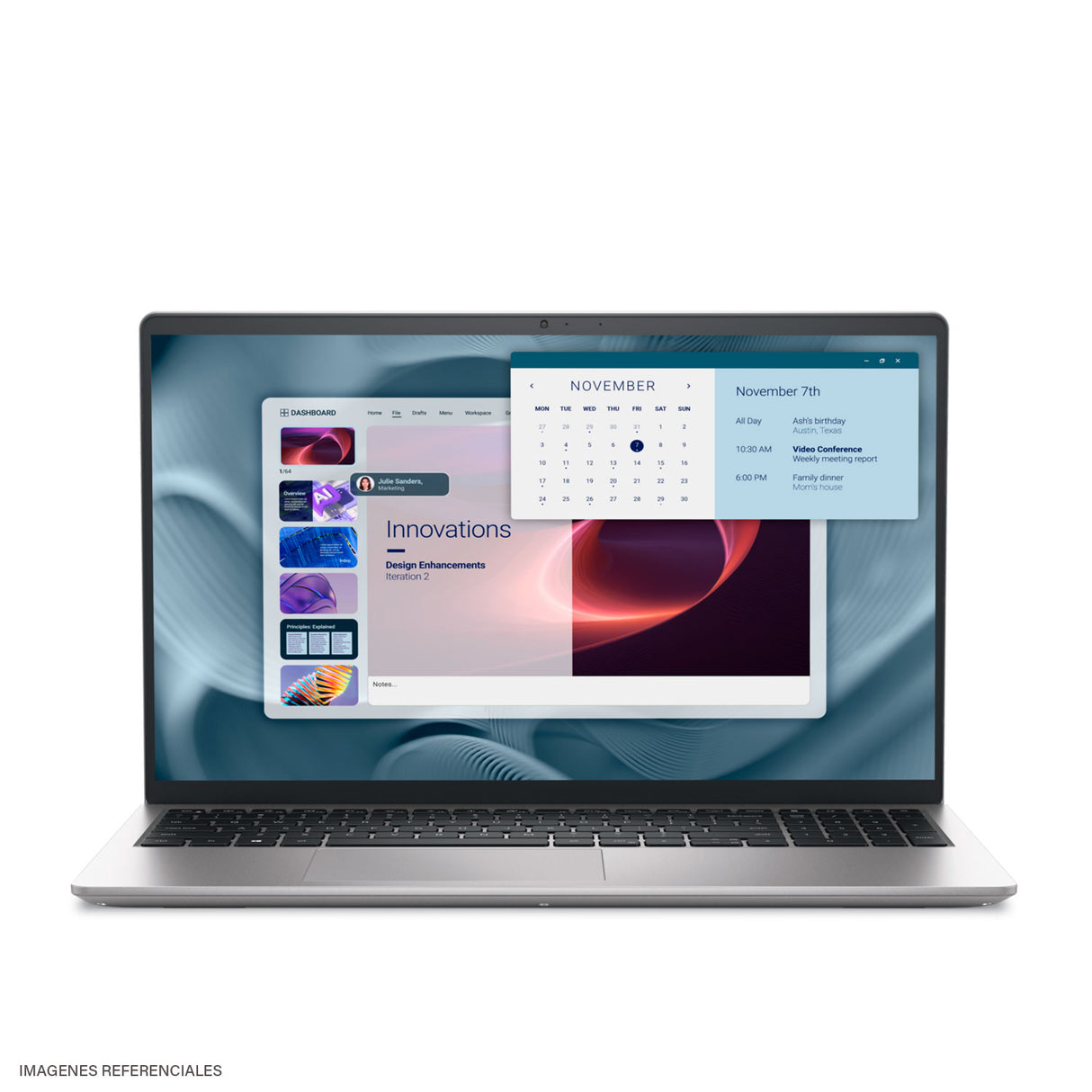 Laptop Dell Pro 15 Essential PV15250 Intel Core i7-1355U Ram 16GB Disco 512GB SSD 15.6″ FHD Windows 11 Pro (9KP97)