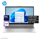 Laptop HP 15-fd2373la Intel Core Ultra 7 255U Ram 24GB Disco 512GB SSD 15.6" FHD Windows 11 (D2KA8LA#ABM)