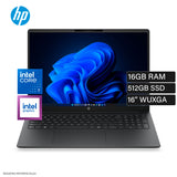 Laptop HP 200 G2i Intel Core 7 150U Ram 16GB Disco 512GB SSD 16" WUXGA FreeDOS (D61M2LT)