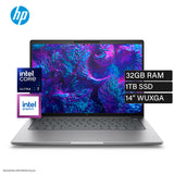 Laptop HP ZBook 8 G1i 14 Intel Core Ultra 7 265U Ram 32GB Disco 1TB SSD 14" WUXGA Windows 11 (C71Z9LC#ABM) Open Box