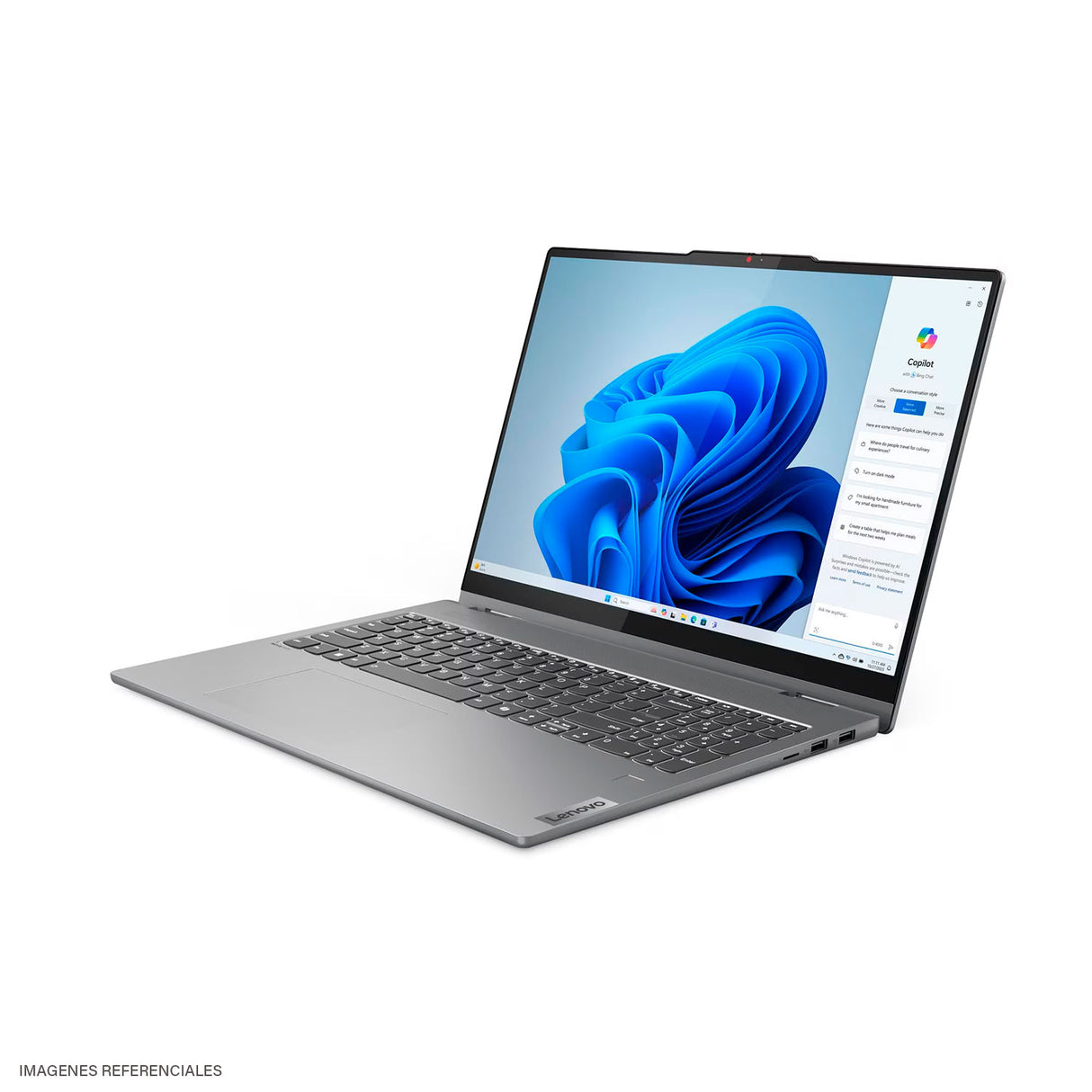 Laptop Lenovo IdeaPad 5 2-in-1 16AHP9 Ryzen 7 8845HS Ram 16GB Disco 1TB SSD 16″ WUXGA Táctil Windows 11 (83DS0056US)