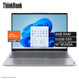 Laptop Lenovo ThinkBook 16 G7 ARP Ryzen 5 7535HS Ram 8GB Disco 512GB SSD 16″ WUXGA Windows 11 Pro (21MW006HCL)