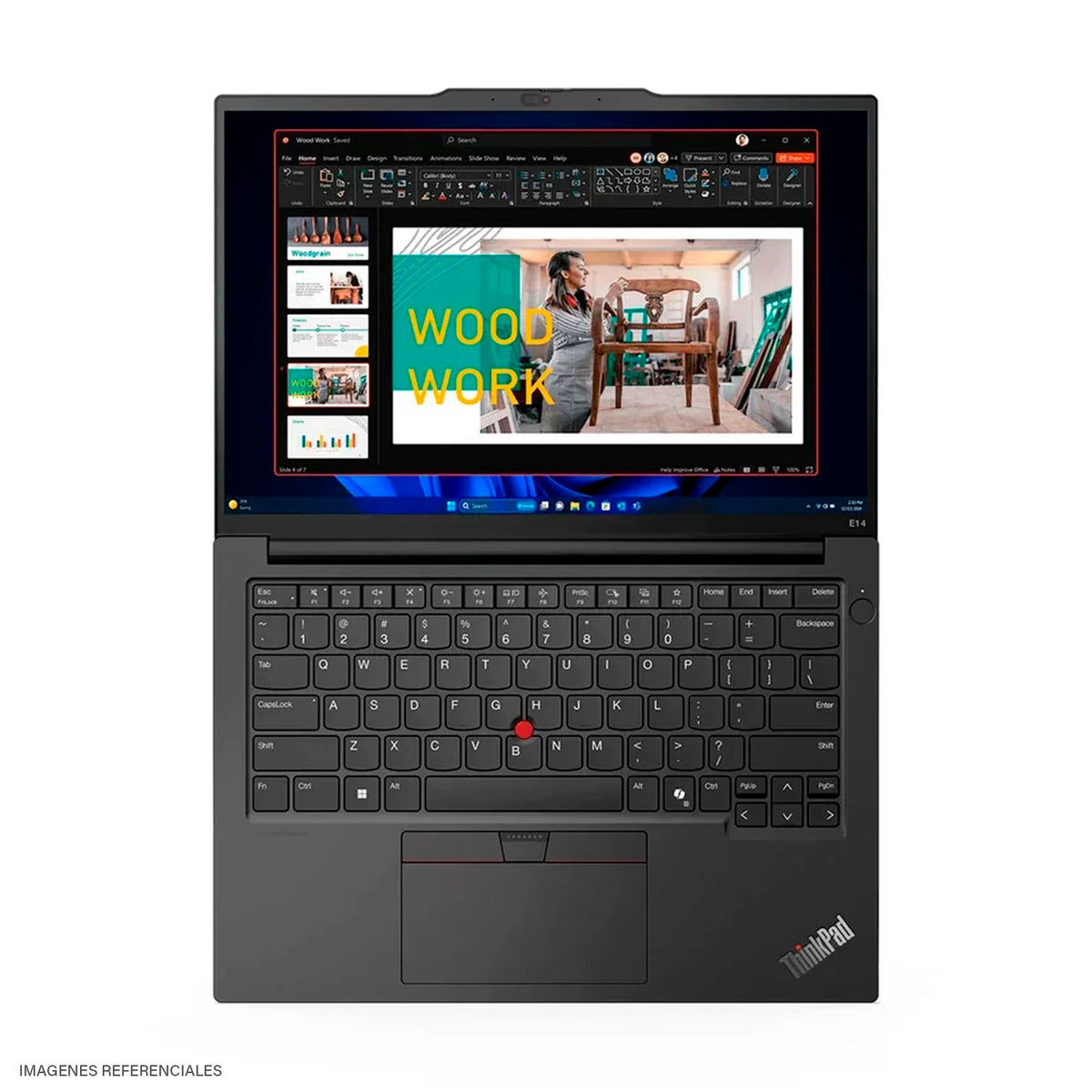 LAPTOP LENOVO THINKPAD E14 GEN 6 AMD RYZEN 5 7535 RAM 8GB DISCO 256GB 14" WUXGA WINDOWS 11 OPEN BOX