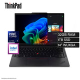 Laptop Lenovo ThinkPad T14s Gen 6 Intel Core Ultra 7 255U Ram 32GB Disco 1TB SSD 14″ WUXGA Windows 11 Pro Open Box