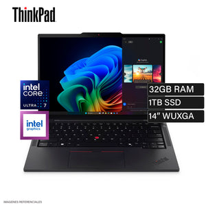 Laptop Lenovo ThinkPad T14s Gen 6 Intel Core Ultra 7 255U Ram 32GB Disco 1TB SSD 14″ WUXGA Windows 11 Pro Open Box