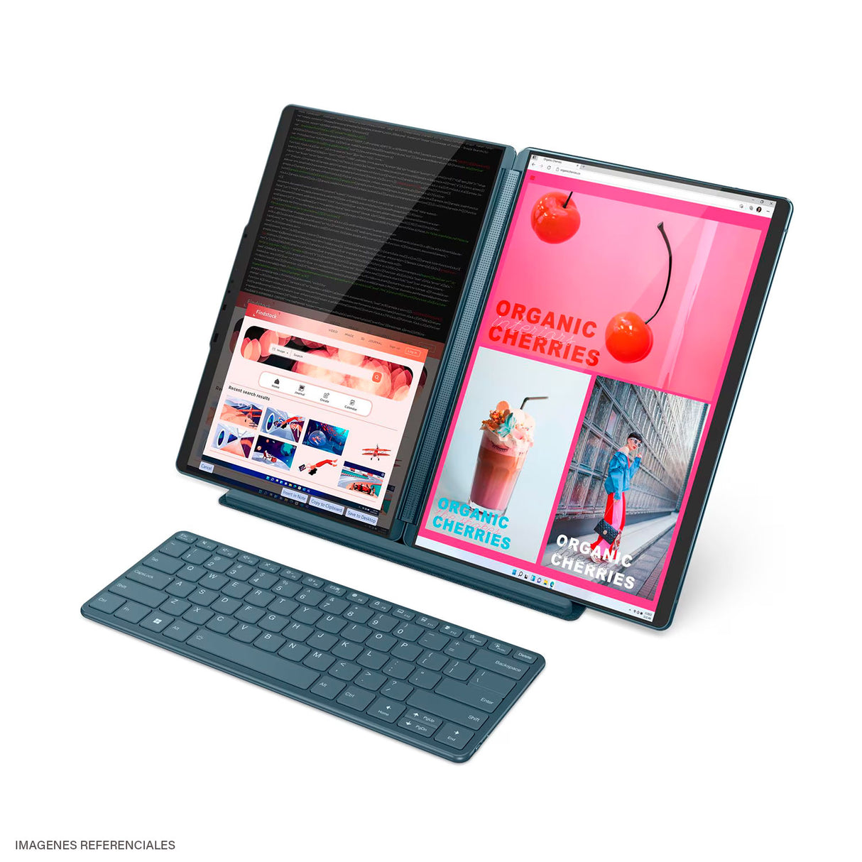 Laptop Lenovo Yoga Book 9 13IRU8 Intel Core i7-1355U Ram 16GB Disco 1TB SSD 13.3″ 2.8K WQXGA+ OLED Táctil Windows 11 (82YQ000CLM)