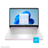 Laptop HP 14-DQ6104DX Intel N150 Ram 4GB Disco 128GB SSD Gráficos Intel Integrados 14″ HD Windows 11 (D0SN8UA#ABA)