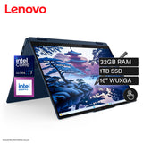 Laptop Lenovo IdeaPad 5 2-in-1 16IAL10 Intel Core Ultra 7 255U Ram 32GB Disco 1TB SSD 16″ WUXGA Pantalla Táctil Windows 11 (83KS001BUS)