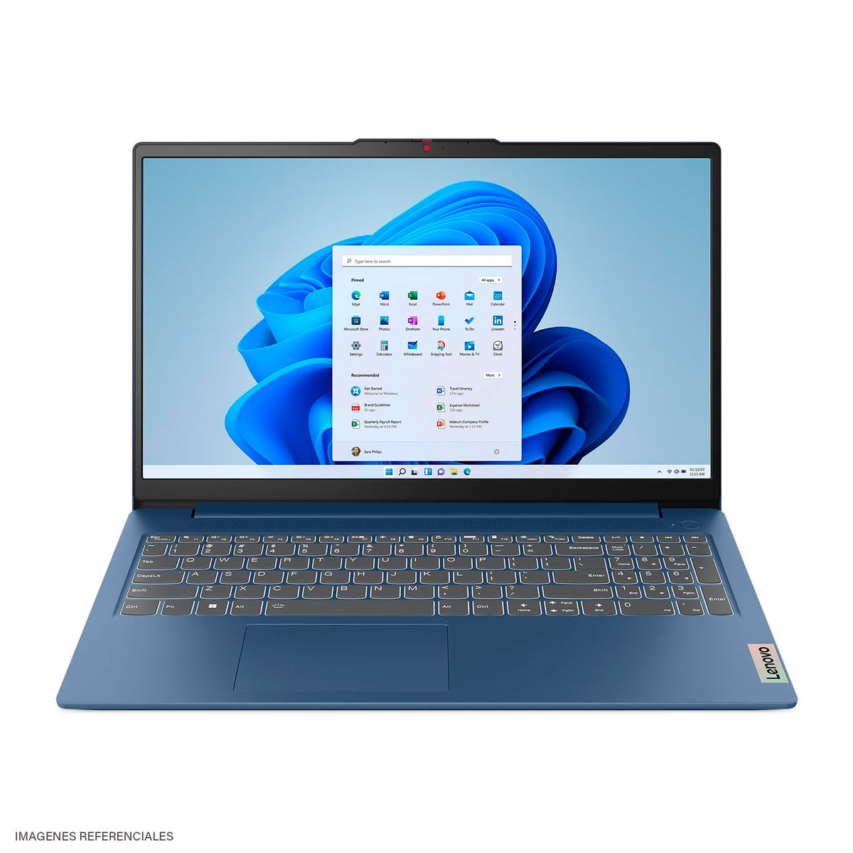 Laptop Lenovo IdeaPad Slim 3 15AMN8 AMD Ryzen 3 7320U Ram 8GB Disco 512GB SSD AMD Radeon 610M 15.6″ FHD FreeDOS (82XQ00YNLM)