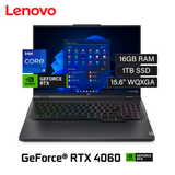 Laptop LENOVO Legion Pro 5 16IRX8 Intel Core i9 13900HX RAM 16GB Disco 1TB Video NVIDIA RTX 4060 8GB 16" WQXGA Windows 11