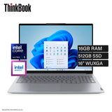 Laptop Lenovo ThinkBook 16 G8 IAL Intel Core Ultra 5 225U Ram 16GB Disco 512GB SSD 16″ WUXGA IPS Windows 11 Pro (21SK00CDLM)