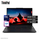 Laptop Lenovo ThinkPad L16 Gen 1 Intel Core Ultra 7 155U Ram 16GB Disco 512GB SSD 16″ WUXGA Windows 11 Pro (21L40014LM)