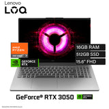 Laptop Lenovo ESSENTIAL LOQ 15ARP10E Ryzen 7 7735HS RAM 16GB Disco 512GB SSD NVIDIA RTX 3050 6GB 15.6" FHD Windows 11 (83S00049LM)