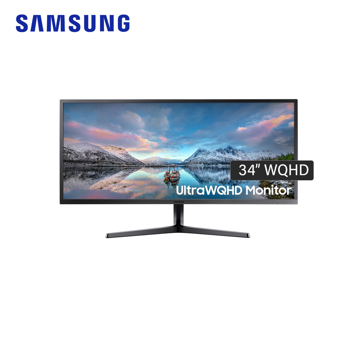Monitor Samsung LS34J550WQLXPE 34" Ultra WQHD 2K