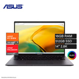 Laptop ASUS Zenbook 14 OLED UM3402YA AMD Ryzen 7 7730U Ram 16GB Disco 512GB SSD 14″ 2.8K OLED Windows 11 OPEN BOX