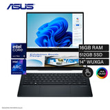 Laptop ASUS Zenbook Duo UX8406CA-QL444W Intel Core Ultra 9 285H Ram 16GB Disco 512GB SSD 14″ WUXGA OLED Táctil Windows 11