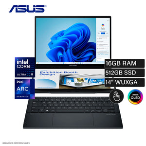 Laptop ASUS Zenbook Duo UX8406CA-QL444W Intel Core Ultra 9 285H Ram 16GB Disco 512GB SSD 14″ WUXGA OLED Táctil Windows 11
