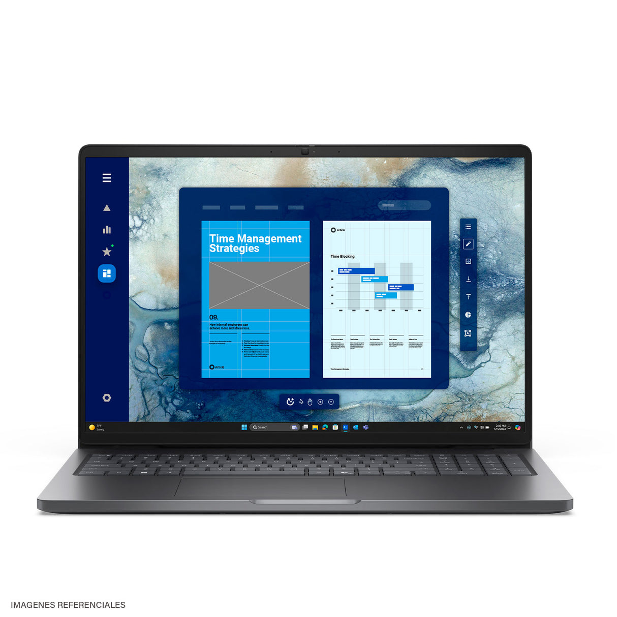 Laptop Dell Pro 16 PC16250 Intel Core 7 150U Ram 16GB Disco 512GB SSD 16" WUXGA Windows 11 Pro (CTV12)