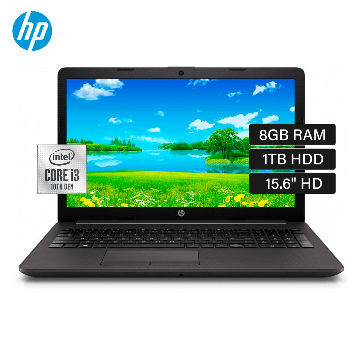 Laptop HP 250 G7 Intel Core i3 1005G1 RAM 8GB Disco 1TB HDD 15.6" HD FreeDos