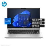 Laptop HP EliteBook 640 G10 Intel Core i7 1370P Ram 16GB Disco 256GB SSD 14" FHD Windows 11 Pro (8Y4Z2EC#ABM) Open Box