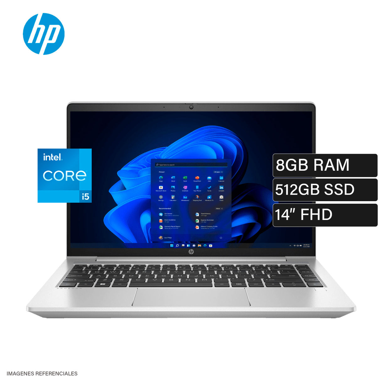 Laptop HP ProBook 440 G9 Intel Core i5-1235U Ram 8GB Disco 512GB SSD 14″ FHD Windows 11 Pro (6C5X6LT#ABM)