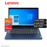 Laptop Lenovo IdeaPad 3 15ALC6 AMD Ryzen 7 5700U Ram 12GB Disco 512GB SSD 15.6″ FHD Windows 11 (82KU022YLM)