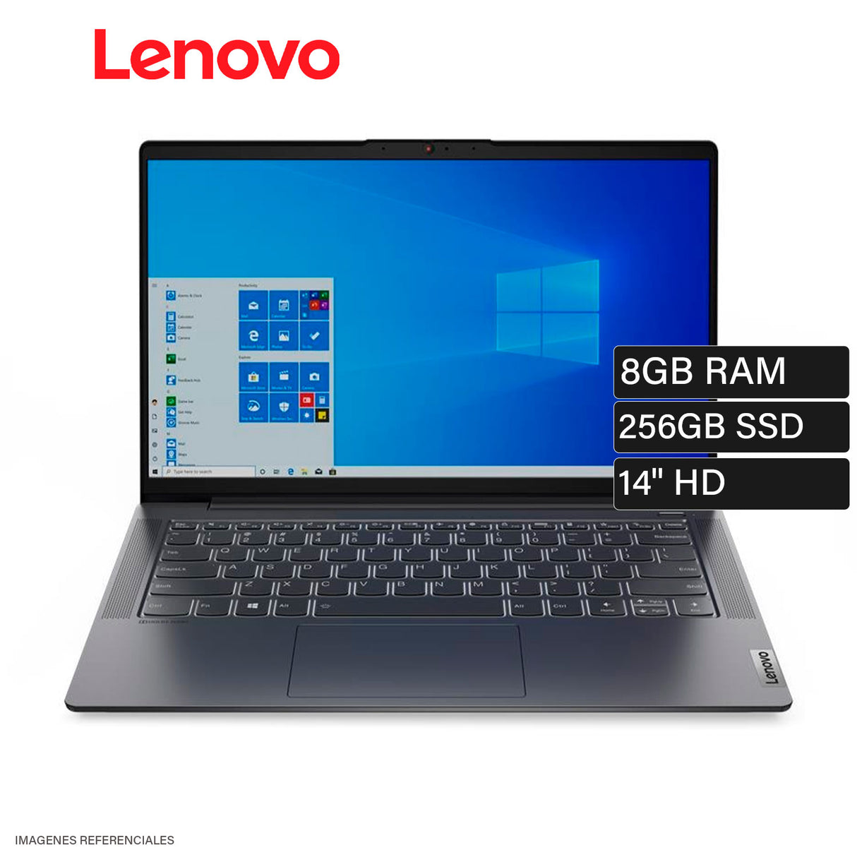 Laptop Lenovo IdeaPad 5 14ITL05 Intel Core i5-1135G7 Ram 8GB Disco 256GB SSD 14″ HD Windows 10 (82FE00BQLM) OPEN BOX